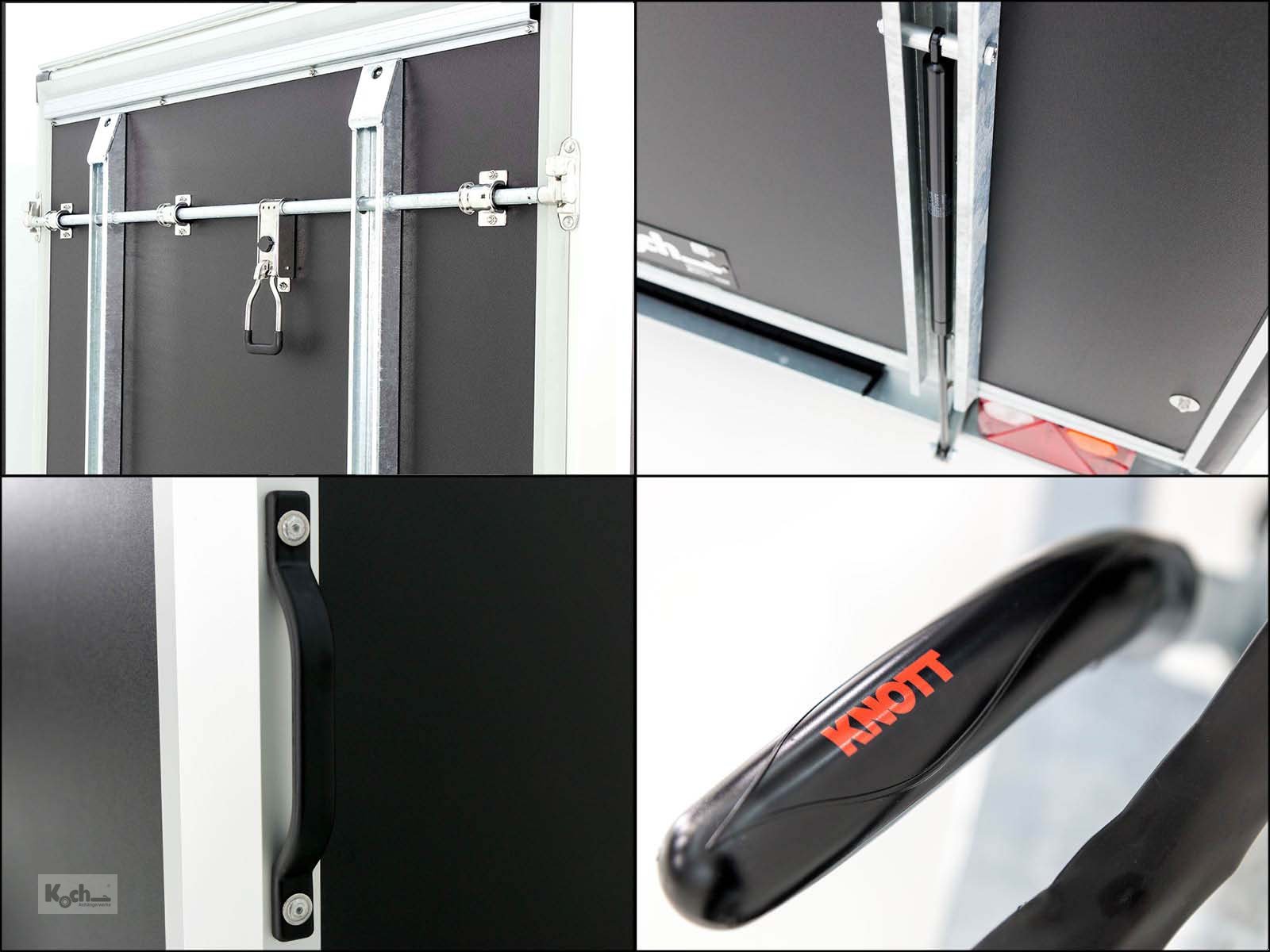 Anhänger a típus Variant Kofferanhänger Black Edition 148x258cm H:157 1,35t|Rampe (Ko15411912So), Neumaschine ekkor: Winsen (Luhe) (Kép 14)